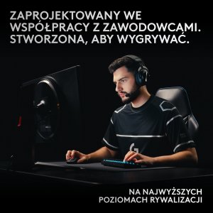 Klawiatura Logitech Pro X 60 Lightspeed GX Brown (920-011911) + G733 Lightspeed Czarne (981-000864) 2