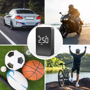 Triton Bezprzewodowa pompka elektryczna (kompresor) 6000 mAh Heckermann L3020 11