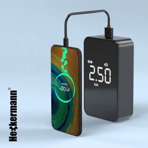 Triton Bezprzewodowa pompka elektryczna (kompresor) 6000 mAh Heckermann L3020 10