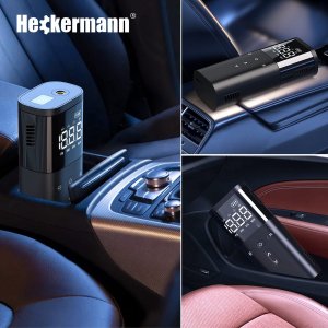 Heckermann Bezprzewodowa pompka elektryczna (kompresor) 4000 mAh Heckermann 8005 6