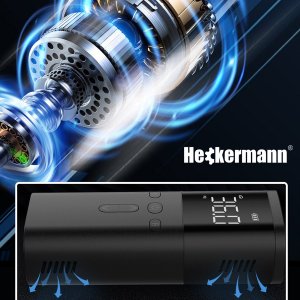 Heckermann Bezprzewodowa pompka elektryczna (kompresor) 4000 mAh Heckermann 8005 8