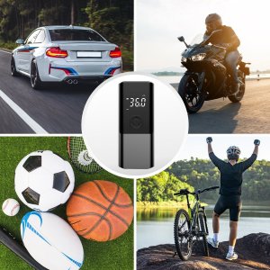 Heckermann Bezprzewodowa pompka elektryczna (kompresor) 6000 mAh Heckermann CZK-3690 3