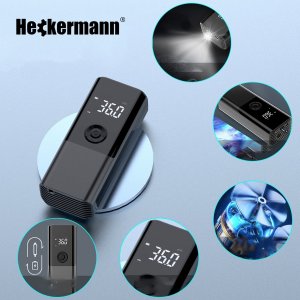 Heckermann Bezprzewodowa pompka elektryczna (kompresor) 6000 mAh Heckermann CZK-3690 5