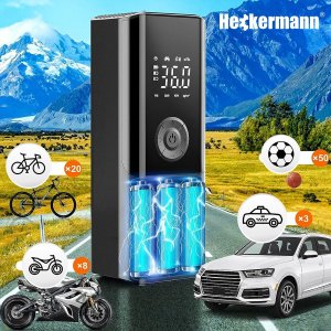 Heckermann Bezprzewodowa pompka elektryczna (kompresor) 6000 mAh Heckermann CZK-3690 7