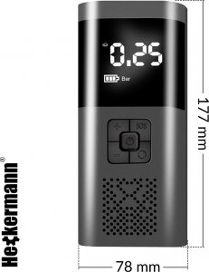 Heckermann Bezprzewodowa pompka elektryczna (kompresor) 4000 mAh Heckermann VC-027 2