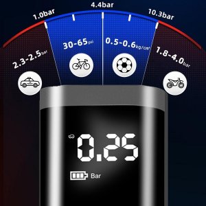 Heckermann Bezprzewodowa pompka elektryczna (kompresor) 4000 mAh Heckermann VC-027 4