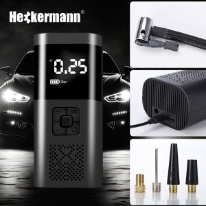 Heckermann Bezprzewodowa pompka elektryczna (kompresor) 4000 mAh Heckermann VC-027 9