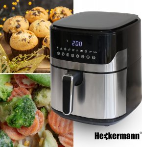 Frytkownica beztłuszczowa Heckermann Frytkownica beztłuszczowa 6,5L Heckermann ZHAF-650AD 4