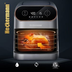 Frytkownica beztłuszczowa Heckermann Frytkownica beztłuszczowa 7L Heckermann AF06 6