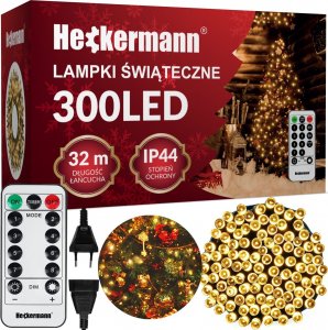 Lampki choinkowe Heckermann Lampki choinkowe świąteczne Heckermann CL-LHL-30/50 - ciepłe - 300 szt. 1