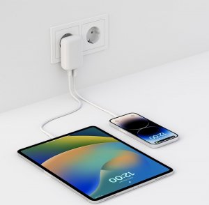 Ładowarka Belkin BoostCharge 1x USB-A 1x USB-C 3 A (WCB009VFWH) 4