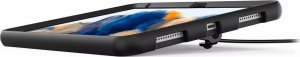 Etui na tablet Compulocks Compulocks Galaxy Tab A8 10.5" Secured Kickstand - Stossstange fur Tablet - Stander - Metall, Gummi - Schwarz - fur Samsung Galaxy Tab A8 5