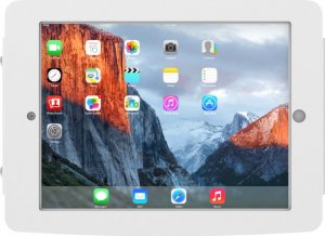 Uchwyt Compulocks Compulocks iPad Pro 12.9" (3-6th Gen) Space Enclosure Wall Mount - Gehause - fur Tablett - verriegelbar - hochwertiges Aluminium - weiss - Bildschirmgrosse: 32.8 cm (12.9") - Montageschnittstelle: 100 x 100 mm - Wandmontage-fur Apple 12. 1