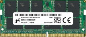 Pamięć do laptopa Crucial Micron - DDR4 - Modul - 8 GB - SO DIMM 260-PIN - 3200 MHz / PC4-25600 - CL22 - ECC 1