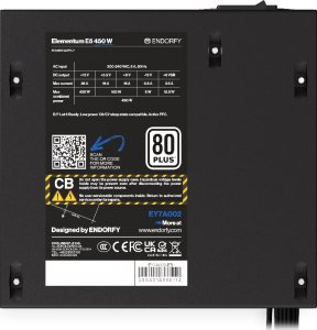 Zasilacz Endorfy Elementum E5 450W (EY7A002) 6