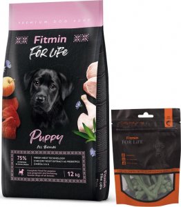 Fitmin  FITMIN DOG For Life Puppy 12kg + PRZYSMAK GRATIS !!! 1