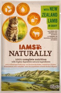 IAMS - Naturally Z jagnięciną nowozelandzką w sosie 24x85g 2