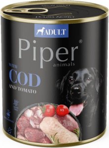 Dolina Noteci DOLINA NOTECI Piper dla psa z dorszem i pomidorem 800g 1