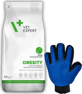 VetExpert VETEXPERT Veterinary Diet Dog Obesity 12kg + Rękawica do czesania GRATIS! 1