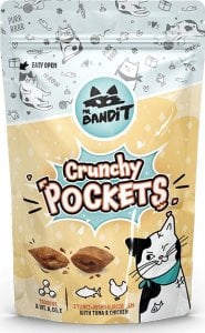 MR. Bandit Mr Bandit Crunchy Pockets z tuńczykiem i kurczakiem 40g 1