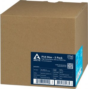 Wentylator Arctic P14 Max 5-pack (ACFAN00290A) 5