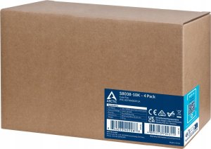 Arctic ARCTIC Lüfter 80x80x25mm S8038-10K (4-Pack) 2