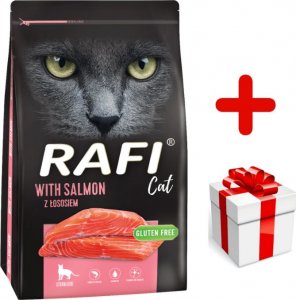 Dolina Noteci DOLINA NOTECI Rafi Cat karma sucha dla kotów sterylizowanych z łososiem 7kg + niespodzianka dla kota GRATIS! 1