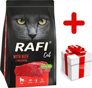 Dolina Noteci DOLINA NOTECI Rafi Cat karma sucha dla kota z wołowiną 1,5kg + niespodzianka dla kota GRATIS! 1