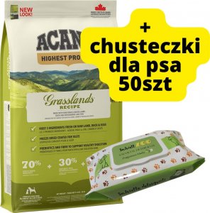 Acana ACANA Grasslands Dog 11,4kg + chusteczki pielęgnacyjne dla psa 50szt 1