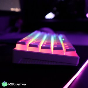 Klawiatura KBcustom KB61 - KBcustom - Hot Swap - Pudding Keycaps - Red Switch 3