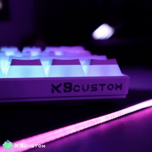 Klawiatura KBcustom KB61 - KBcustom - Hot Swap - Pudding Keycaps - Red Switch 4