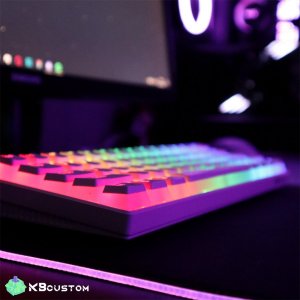 Klawiatura KBcustom KB61 - KBcustom - Hot Swap - Pudding Keycaps - Red Switch 6