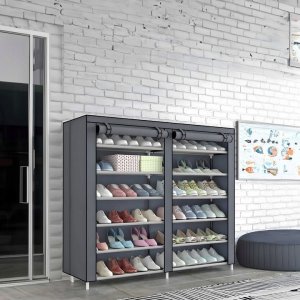 Severno Szafka materiałowa na buty, regał tekstylny XXL 4