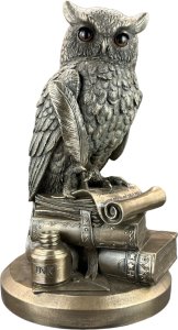 Veronese FIGURKA Olbrzymia Sowa Mądrości Na Książkach Veronese (wu75033a1) 1