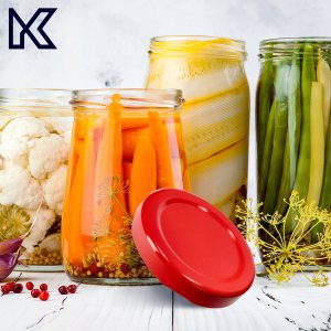 Kadax Zakrętki Do Słoików Butelek Wieczka 10 szt fi 53 9