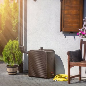 Kadax KADAX Zbiornik Na Deszczówkę 125L Pojemnik Zestaw 2