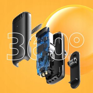 Mikrofon Slayo 2x Mikrofon Krawatowy Bezprzewodowy Do iPhone Android PC USB-C+Lightning 2