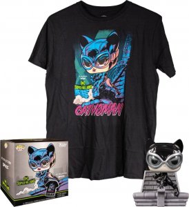 Figurka Funko Pop Zestaw Figurka i Koszulka Funko POP DC Jim Lee Catwoman XL 1