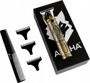 Trymer Alpha Barberski trymer do strzyżenia włosów i brody + grzebień 4
