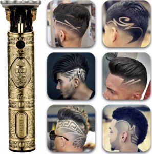 Trymer Alpha Barberski trymer do strzyżenia włosów i brody + grzebień 5