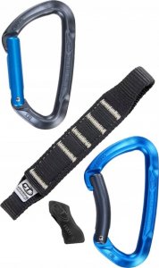 Climbing Technology Ekspres wspinaczkowy CT Lime B Set PRO NY 17 cm niebieski (anthr./ blue elec.) 2