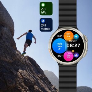 Smartwatch Yaxo Oxnard Czarny  (YAX-WE-SW-003) 3