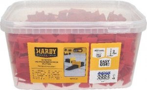 Hardy Klipsy do systemu poziomowania Hardy 2 mm 400 sztuk 1