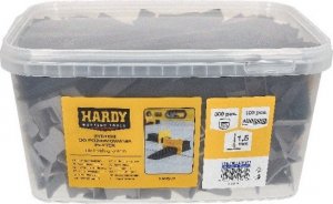 Hardy System do poziomowania płytek 1,5 mm Klipsy + Kliny 400 sztuk 1