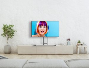 VETOUSON Stojak TV Podstawa Telewizora na szafkę 65" 60 58 55 50 48 43 GT-06A 12