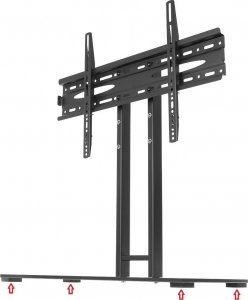 VETOUSON Stojak TV Podstawa Telewizora na szafkę 65" 60 58 55 50 48 43 GT-06A 7