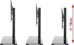 VETOUSON Stojak TV Podstawa Telewizora na szafkę 65" 60 58 55 50 48 43 GT-06A 8