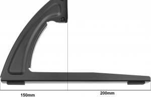VETOUSON Stojak TV Podstawa do Telewizora Nogi Stopa Uchwyt Wieszak UNIWERSALNY 16