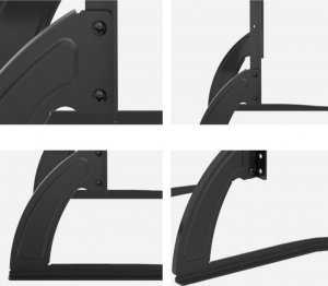 VETOUSON Stojak TV Podstawa do Telewizora Nogi Stopa Uchwyt Wieszak UNIWERSALNY 18