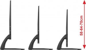 VETOUSON Stojak TV Podstawa do Telewizora Nogi Stopa Uchwyt Wieszak UNIWERSALNY 19